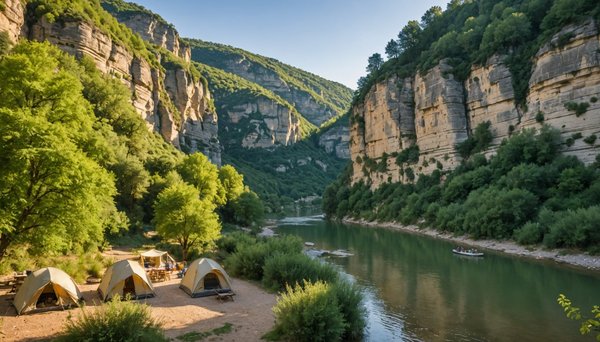 Séjour nature au camping gorges de l'aveyron dans le tarn-et-garonne